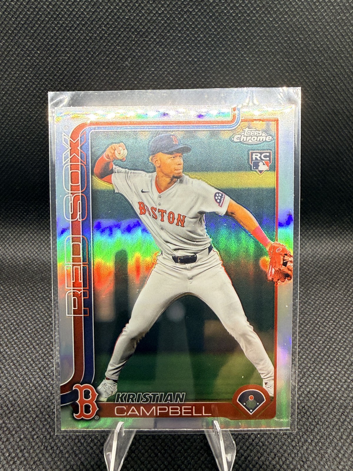 2025 Topps Chrome - Kristian Campbell #171 Refractor (RC)