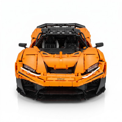 MOC 1:8 Technic Racing Car McLaren W1 Building Blocks Set 4236 Pcs Birthday Gift
