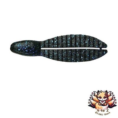 NEU Keitech Flex Chunk Large #413 Black Snubbull