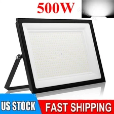 500W Watt LED Flood Light Garden Outdoor Lamp Yard Security Spotlight Cool White