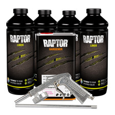 U-pol 821 Raptor Tintable Truck Bed Liner Kit 821 With Free Spray Gun 4 Liter U-pol 821 Raptor Tintable Truck Bed Liner Kit 821 With Free Spray Gun 4 Liter