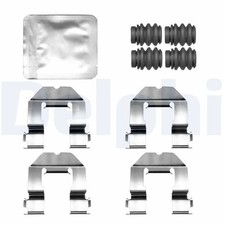 ORIGINAL® Delphi Zubehörsatz, Scheibenbremsbelag Hinten für Toyota SUPRA BMW