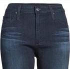 AG Adriano Goldschmied Farrah Skinny Ankle Jeans Black Gunmetal Sz 27 — photo 6