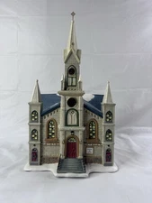 St. Nicholas Square Cathedral 1999 Christmas Village Traditional Cozy