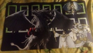 Yugioh Lightsworn Playmat Judgment Dragon Lyla Wulf Honest