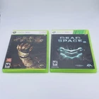 Lot of 2 Dead Space 1 and 2 Xbox 360 EA - Complete with Manual CIB Tested