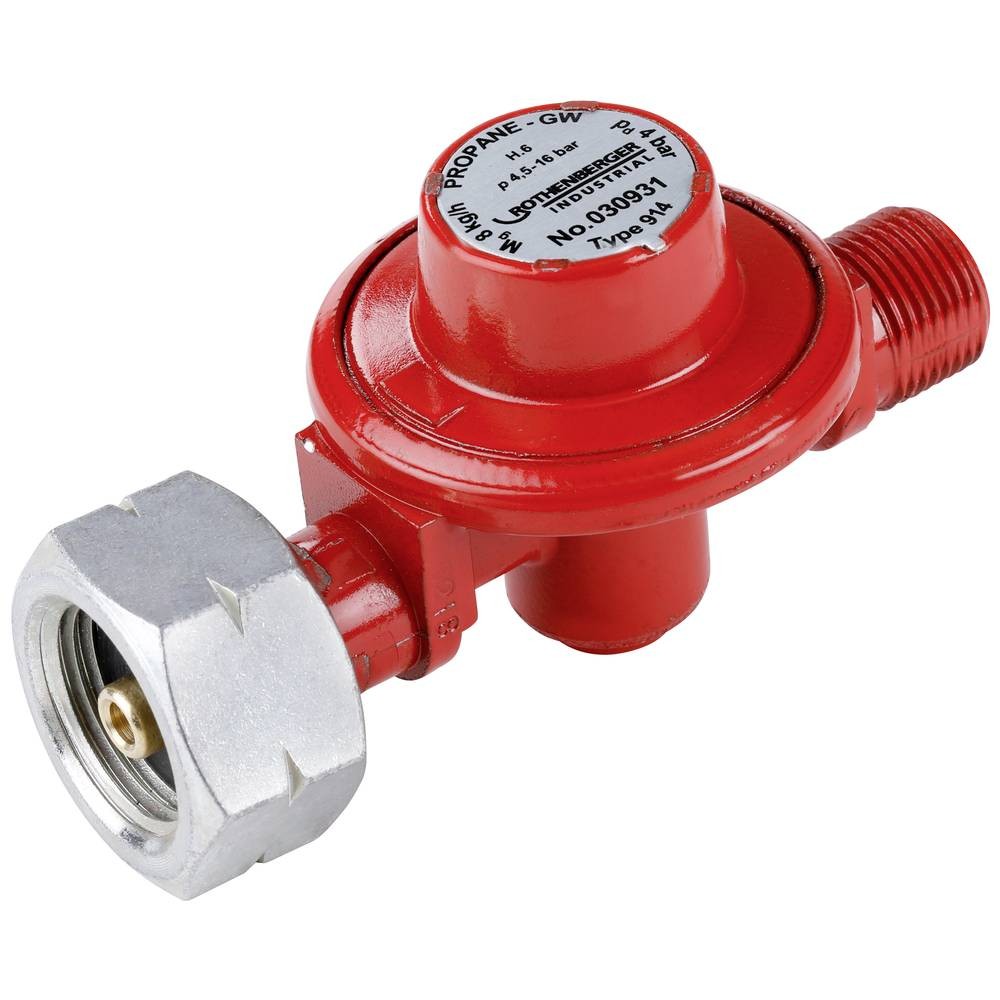 Rothenberger Industrial 030925E Détendeur 4 bar Conception Robuste en Laiton Massif