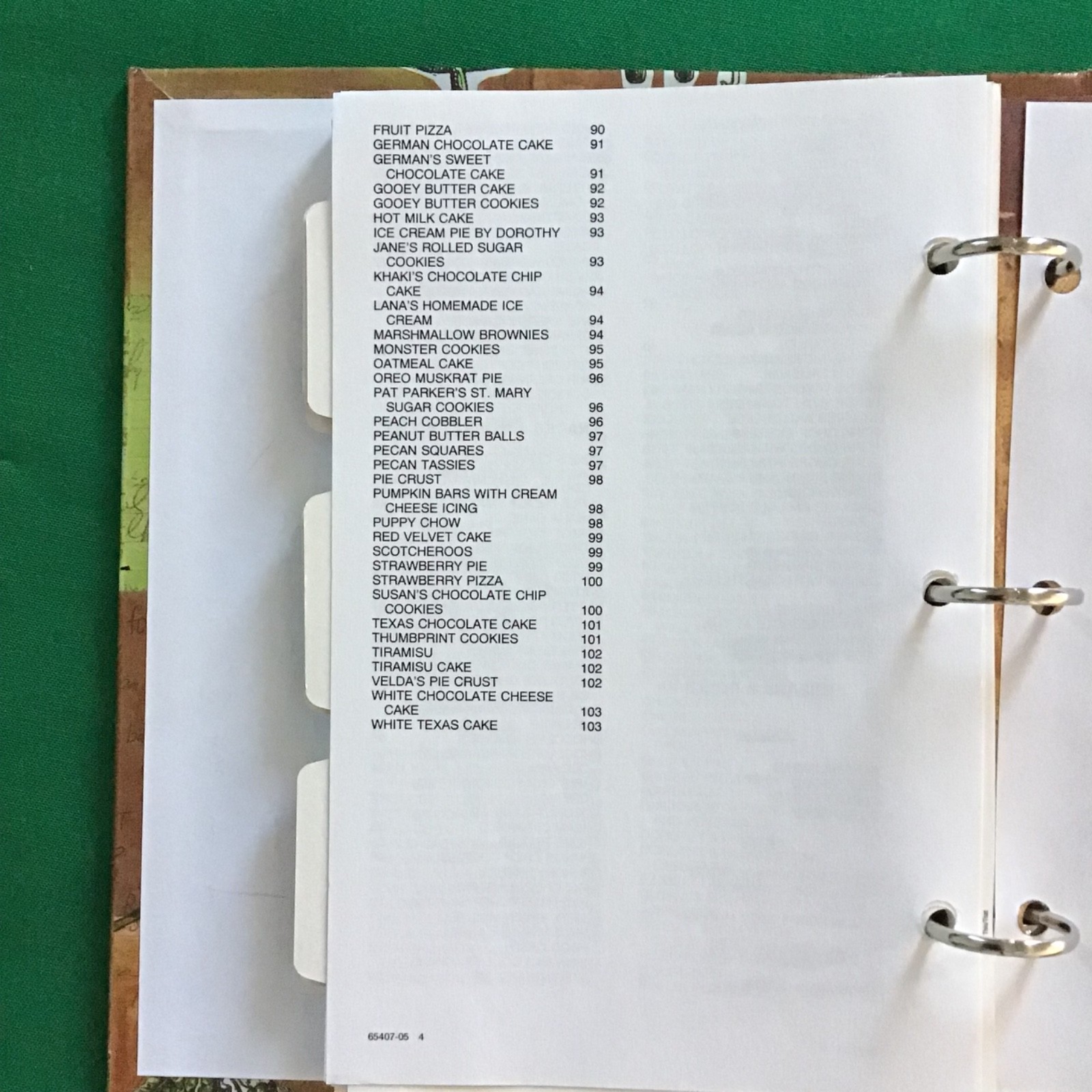 Mt Sterling Illinois DOT FOODS Company Tracy Girls  2005 Cookbook SEE INDEX