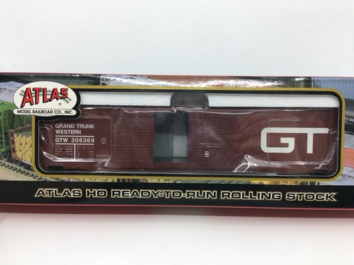 HO Atlas 1681-2 Grand Trunk Western ACF 60’ DD Auto Parts Boxcar GTW #306369 NUEVO | Zustand: New