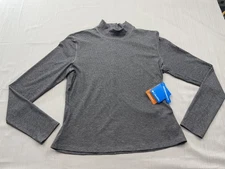 New Columbia Women’s Amberview Long Sleeve Ribbed Shirt Size XL Stretch