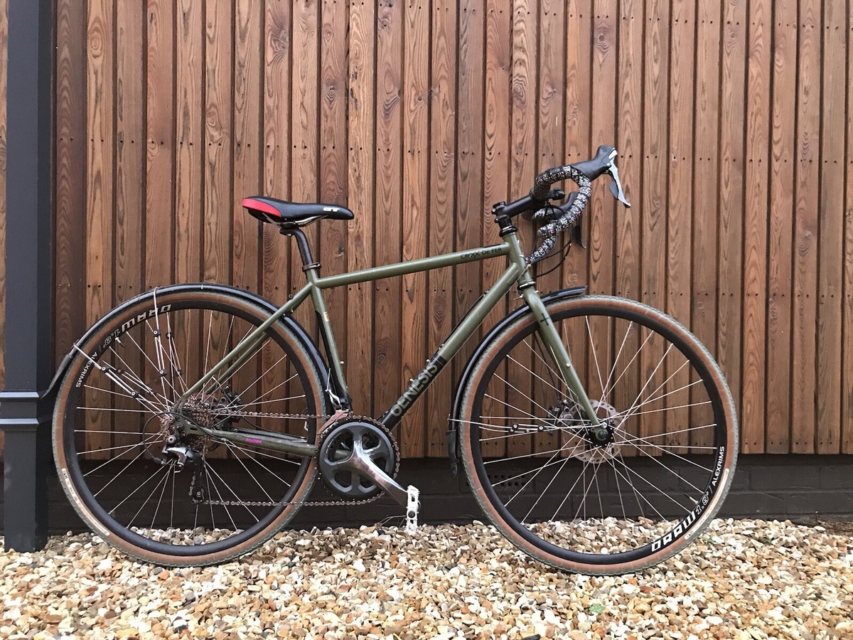 Genesis Croix de Fer Size Small 2016 Gravel Bike Khaki Green