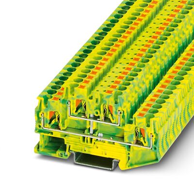 2pcs PHOENIX PTTB 4-PE Protective Conductor Double-level Terminal   New  KD #A6-