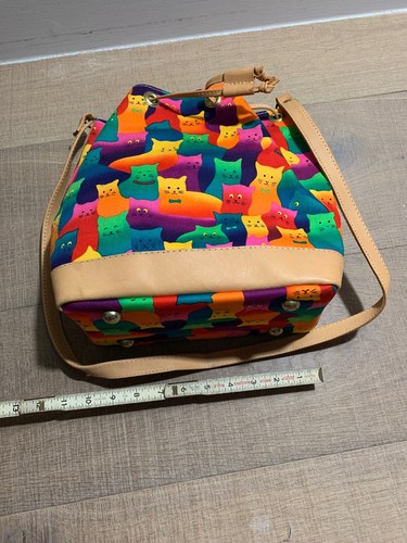 Vintage Original H Ravi Clutch Bag Tapestry Strawberr Gem