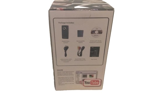 Emerson HD Digital Camera 720p HD Video EVC1700-BK 5.0 Mega 4X Digital Zoom - Picture 2 of 2