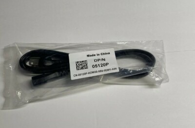 6ft Power Cord Cable For Dell Optiplex 9010 3020 Desktop PC 3-Prong 18AWG Black