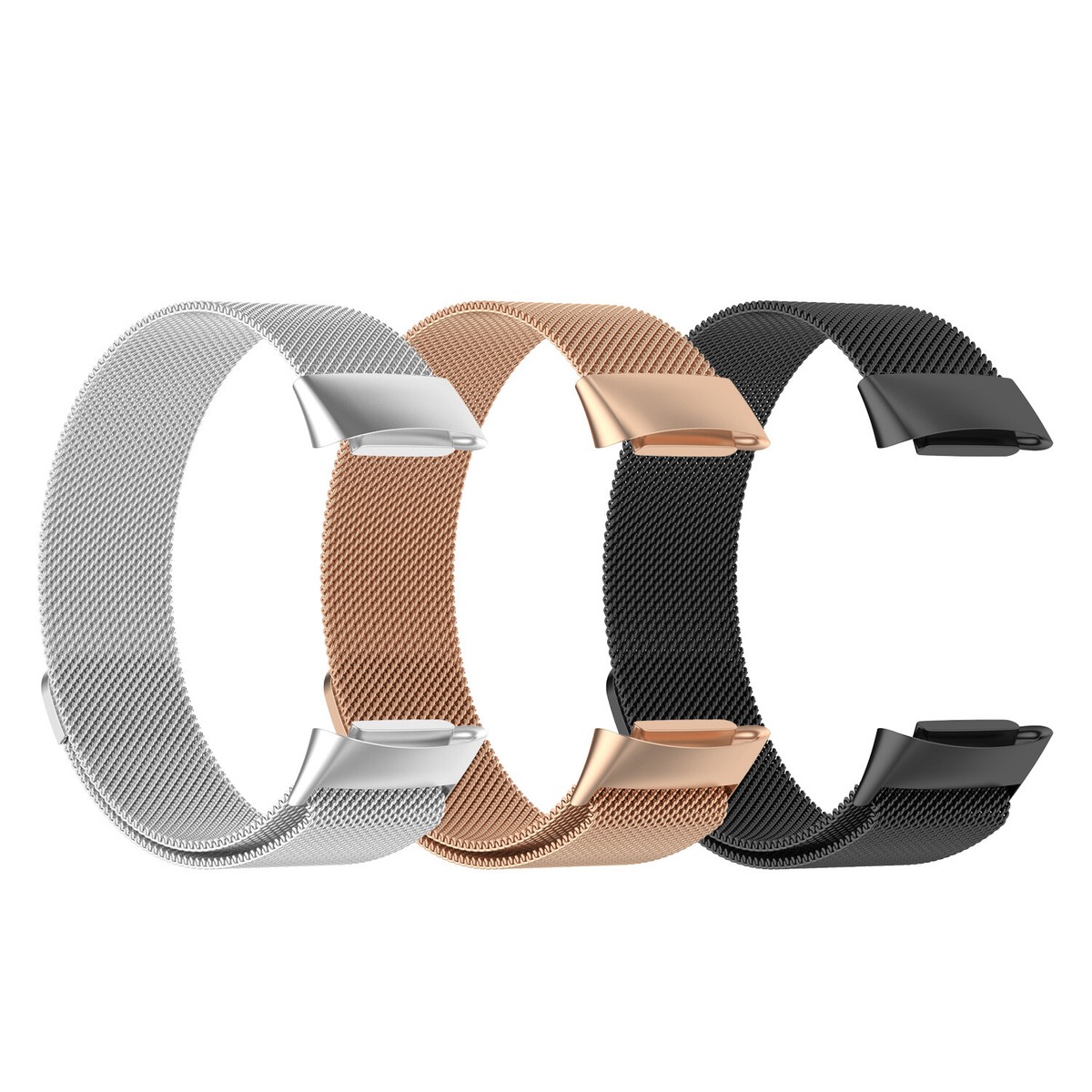 Stainless Steel Fitbit Replacement Bands Amazon Band For Fitbit