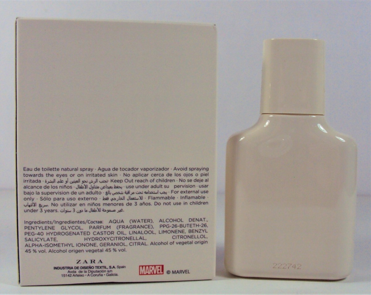 ZARA Captain America Eau de Toilette 1.02 oz / 30 ml Spray NEW