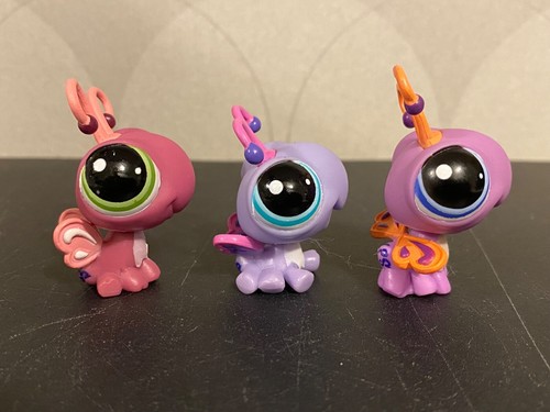 Authentic Littlest Pet Shop #1557 #1558 #1559 Baby butterfly Petriplets - Picture 7 of 12
