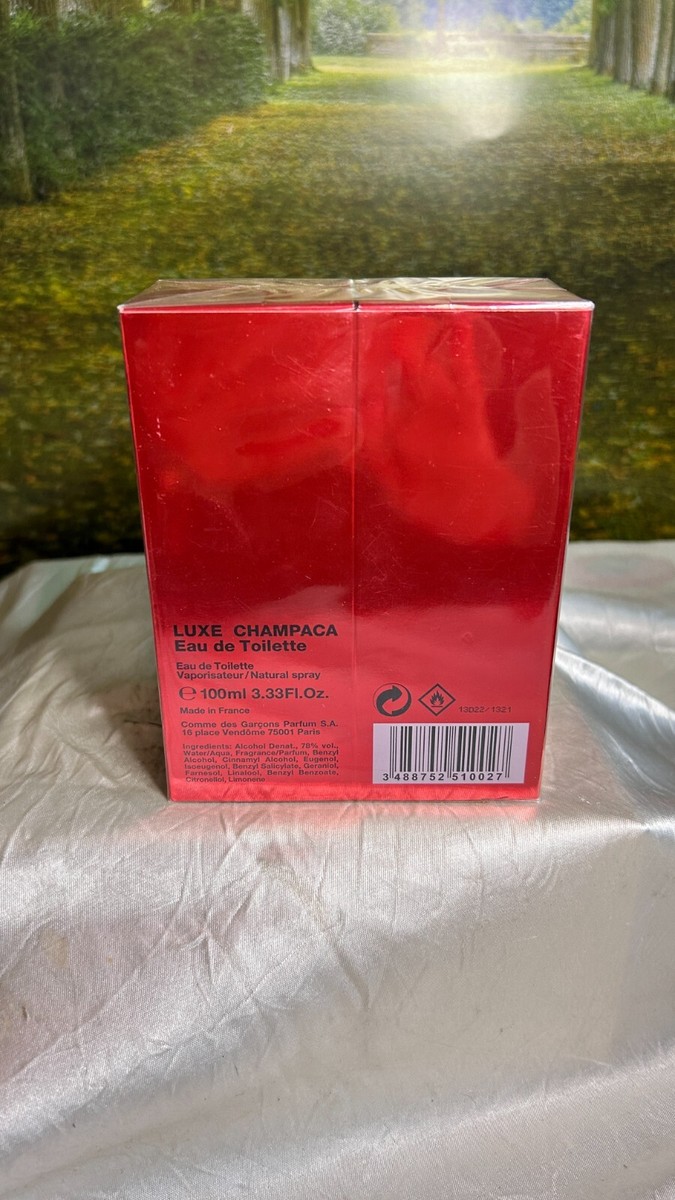 ✓LUXE CHAMPACA Eau de Toilette 100ml Comme des Garçons Parfums Luxe Champaca EDT 100ml – 1290SQM