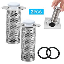 2X Sink Plug Stopper Wash Basin Core Bounce Pop Up Drain Filter Bathroom Kitchen