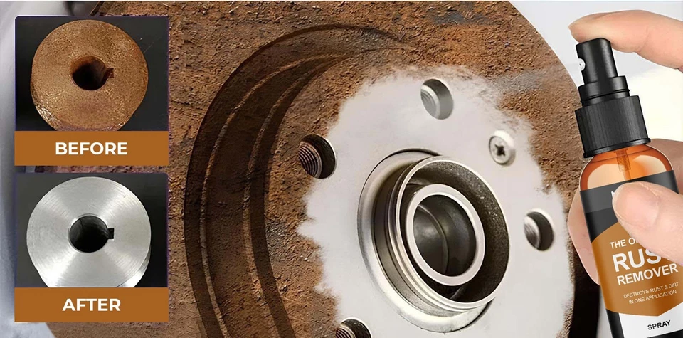 Spray removedor de óxido NEXA - Limpiador multisuperficie de acción rápida | Elimina el óxido, 50 ml Foto 2 de 4