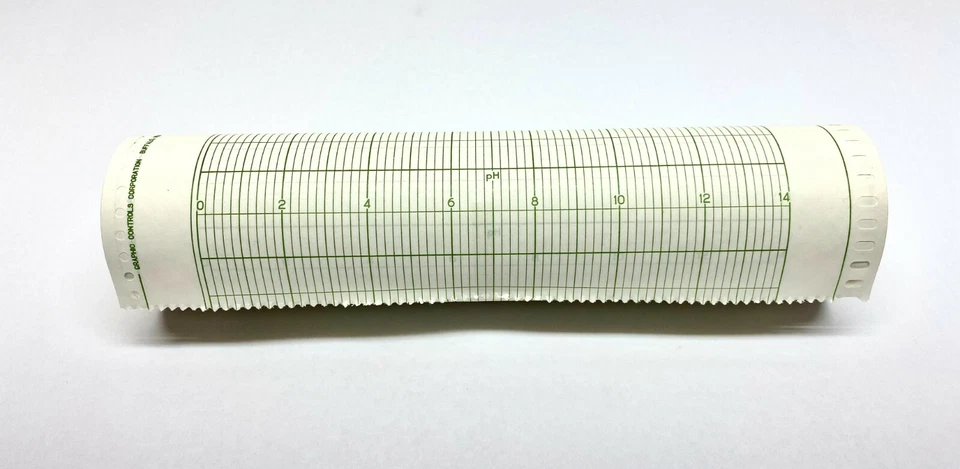 Leeds & Northrup 538184 Speedomax 165 Chart Paper 0-14 Range 10821776 - Image 2 of 2