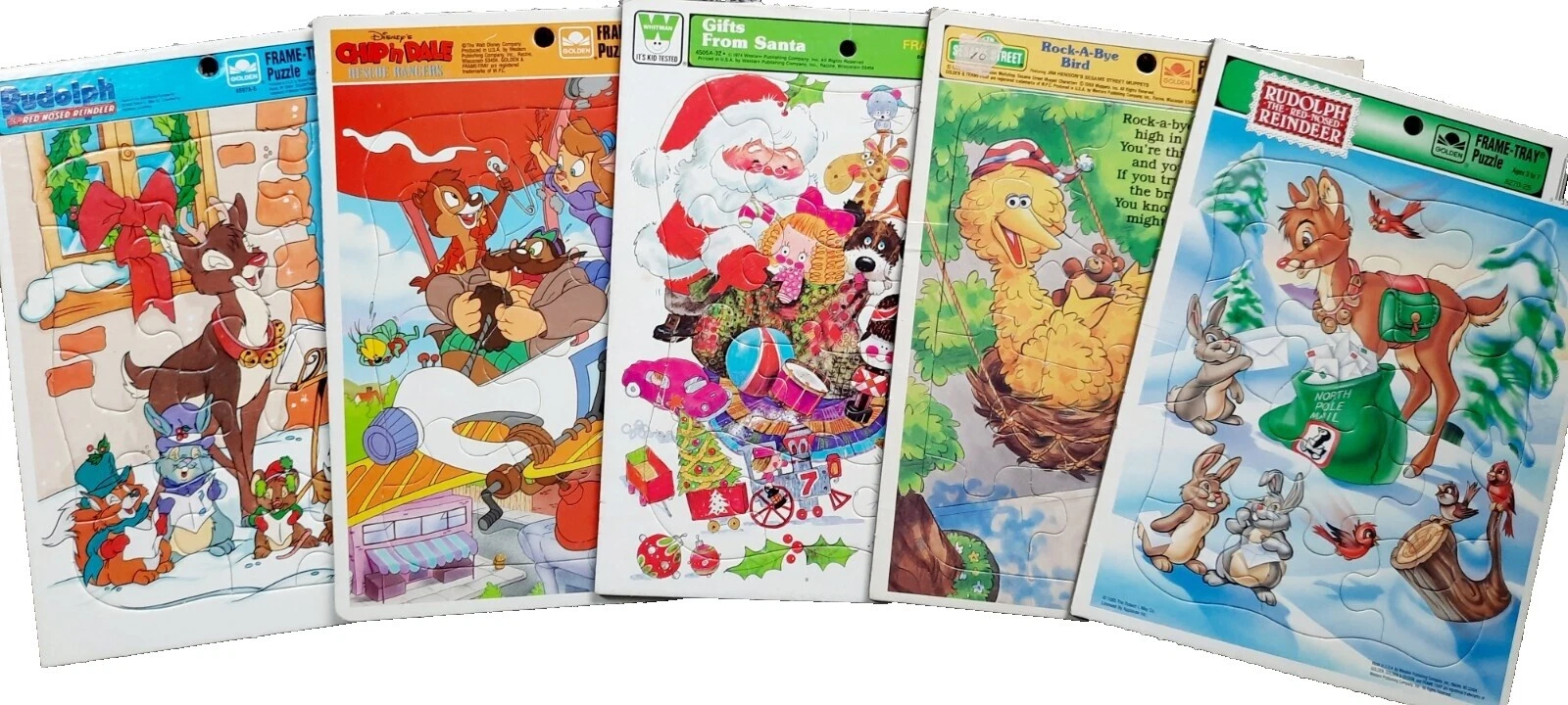 Golden Sesame Street Puzzles
