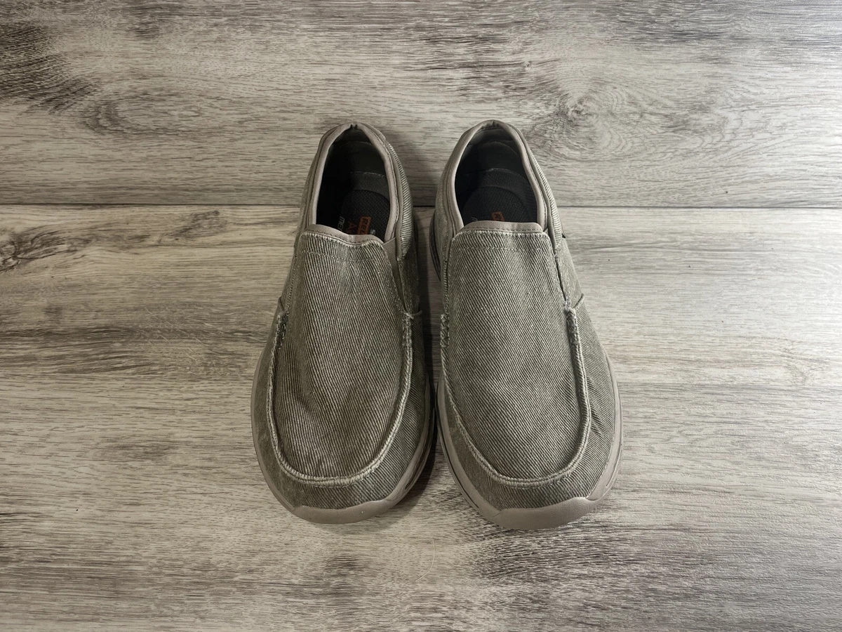 Skechers moseco charcoal 2025