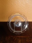 9.5" Jeannette Glass Herringbone / Sunburst Dinner Plate 1930's No Cracks — photo 3