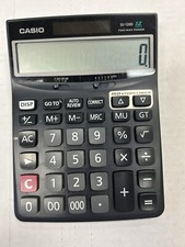 CASIO DJ-120D LARGE DESK TOP CALCULATOR 12 DIGIT EXCELLENT CONDITION