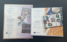 CREATIVE MEMORIES Custom Cutting System OVAL Templates and MAT 3 BLADES NIP