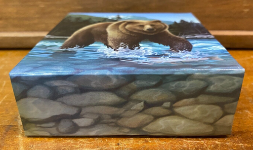 Lovely 2014 Solitary Titan The Grizzly Canada $100 Fine Silver Coin SU856 - Picture 9 of 17