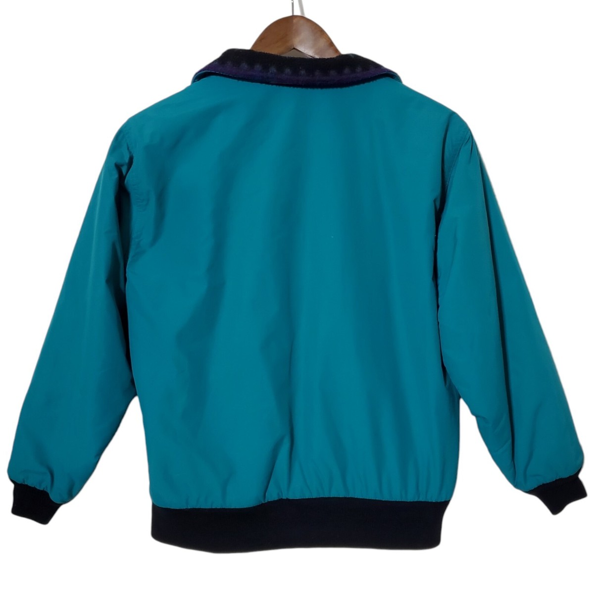 Vintage 90s L.L. Bean Warm Up Jacket Size Youth Large Fleece