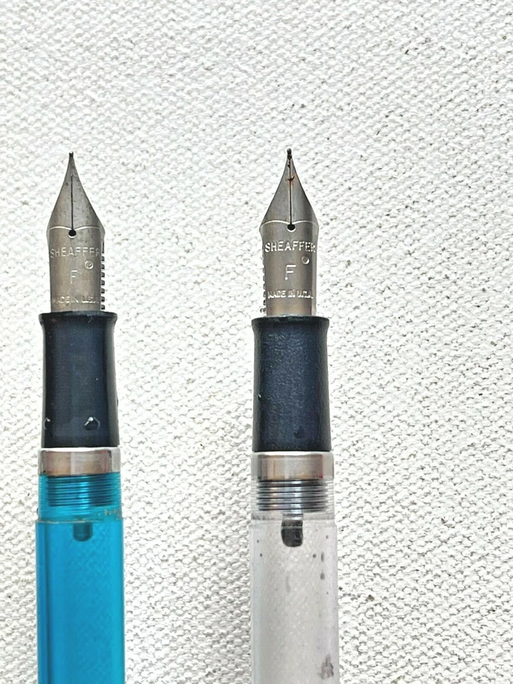 Una pluma estilográfica de cartucho Sheaffer de demostración de los años 70 FINA o MED nueva en caja y color a elección Foto 4 de 4