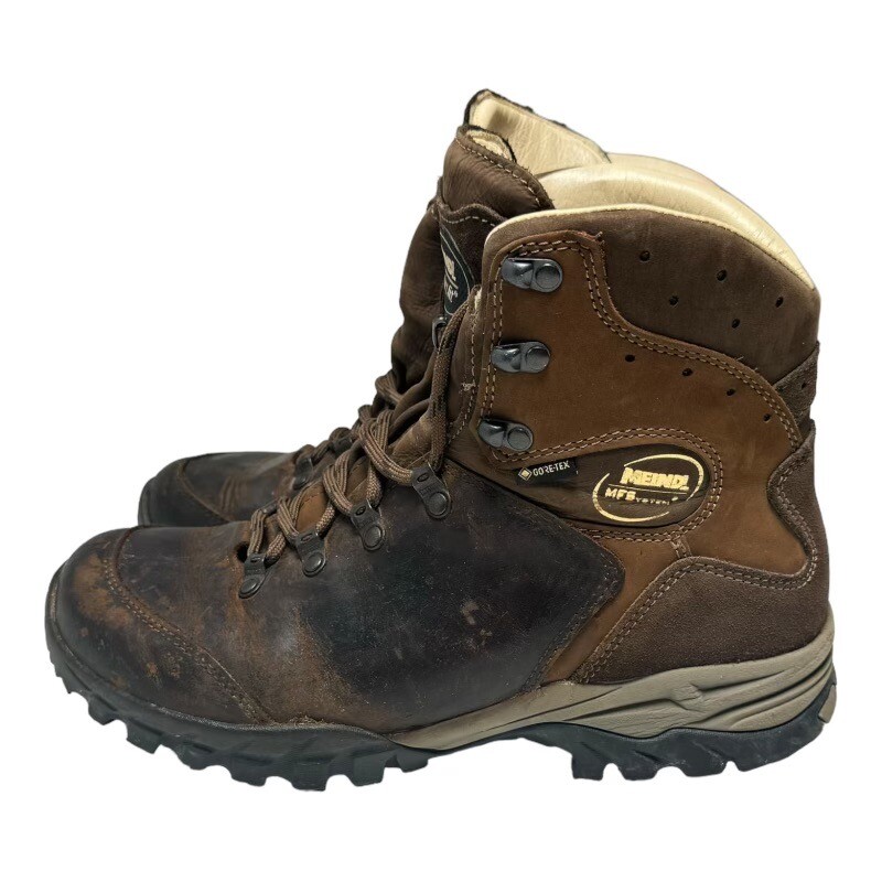 Vintage Meindl Hiking Boots Made in Germany Men's Size Eu 41.5 US 8,5