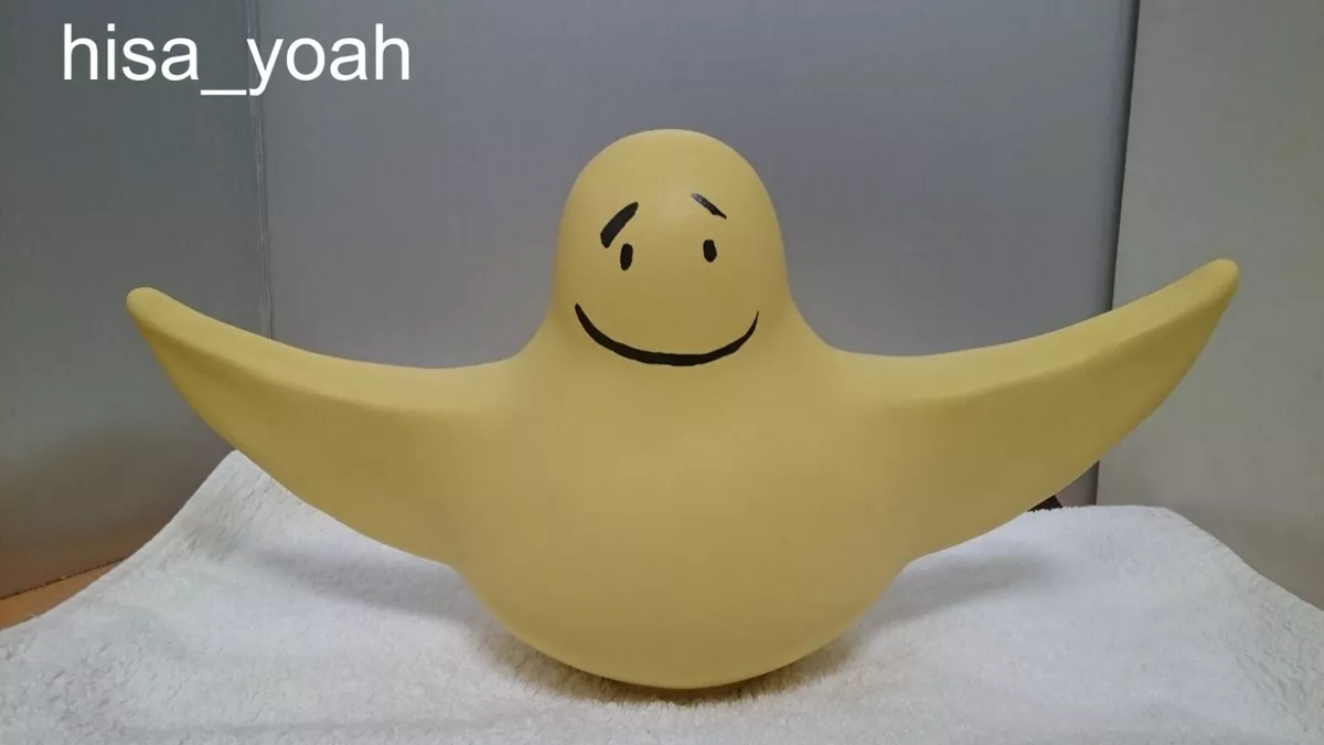 MEDICOM TOY CERAMICK Mark Gonzales ANGEL yellow 2G figure