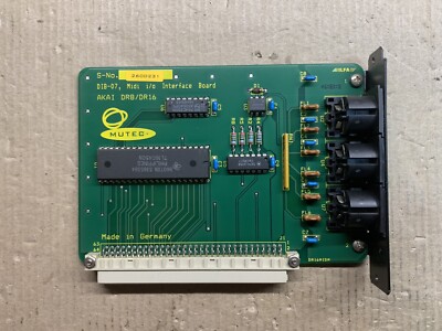 Akai DR8 DR16 MIDI Interface Karte 