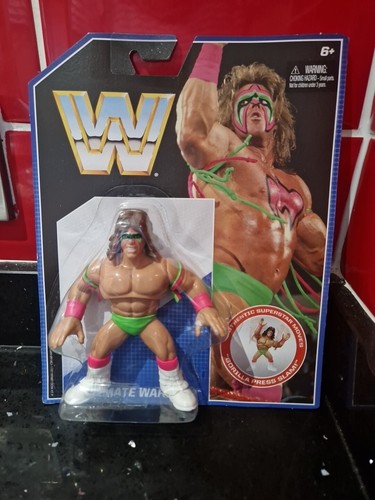 BNIB WWE MATTEL RETRO SERIES 1 THE ULTIMATE WARRIO...