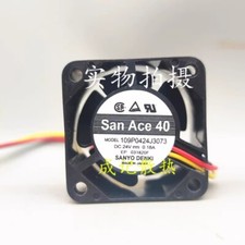 SANYO 109P0424J3073 DC24V 0.18A 3-Wire High Airflow Axial Cooling Fan