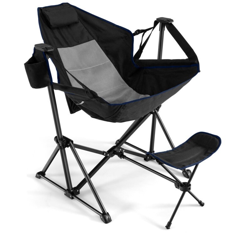 W/retractable Footrest And Carrying Bag