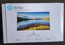 HP M24fwa Full HD 23.8" FHD Monitor - White 60.47cm