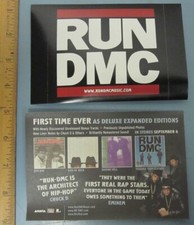 RUN DMC 2005 reissues promotional sticker FLAWLESS New Old Stock