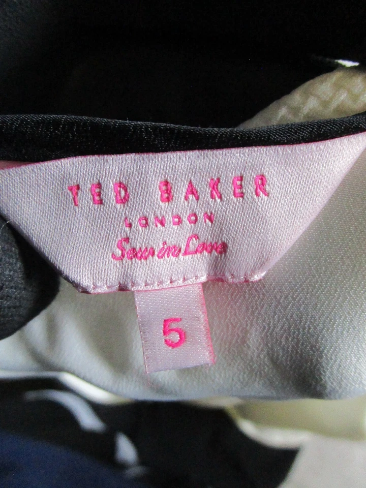 Женский комбинезон Ted Baker 5 XL белый черный * - Изображение 4 из 4