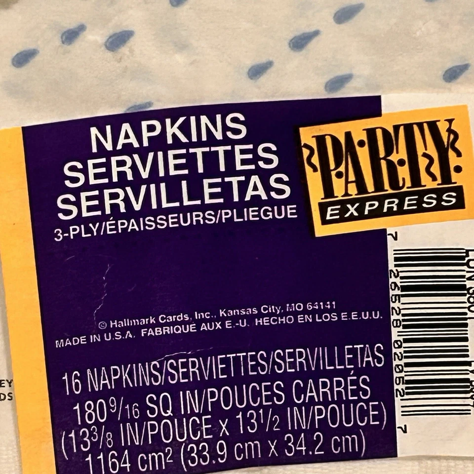 Servilletas Winnie The Pooh Fiesta 3 Capas 16 Servilletas Nuevas en Paquete Foto 4 de 4