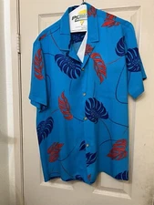 Mens PARADISE FOUND Vintage THE CLASSIC Hawaiian shirt Large