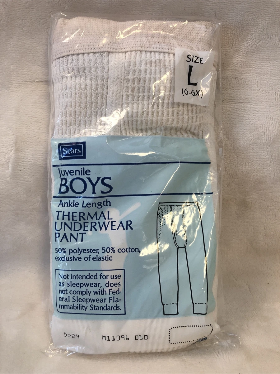 Sears clearance thermal underwear