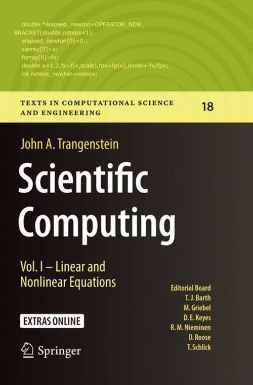 Thumbnail - Scientific Computing | Vol. I - Linear And Nonlinear Equations |