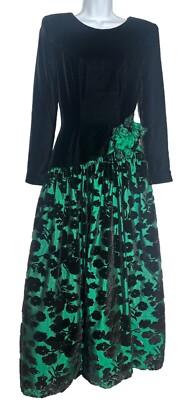 open lace back dress Ashley Lauren Style 12230 Long Prom Dress Pageant Formal Evening Gown 2 / Emerald main image 0