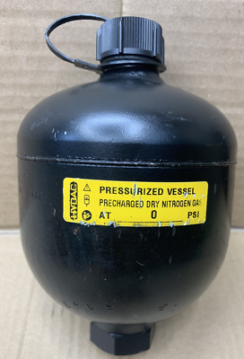 HYDAC 03796821/112 NITROGEN HYDRAULIC ACCUMULATOR   36 CU.IN. 4700 PSI  **NEW**