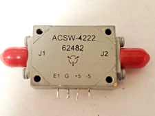 SPST coax Switch AEROFLEX ACSW-4222 RF DC-20 GHz, SMA (F)  Tested (photos) ±5Vdc